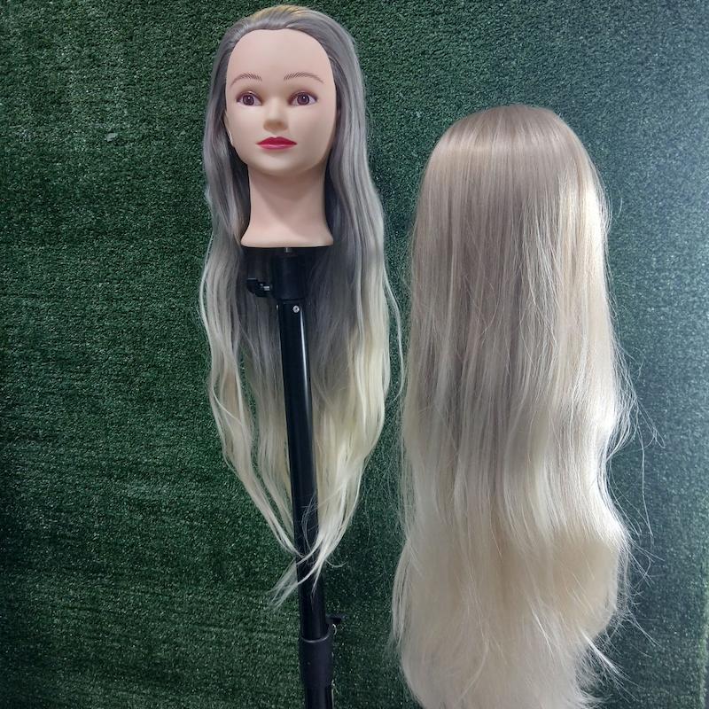 سر مانکن قابل حرارت مخصوص( شینیون-بافت-کوتاهی) 