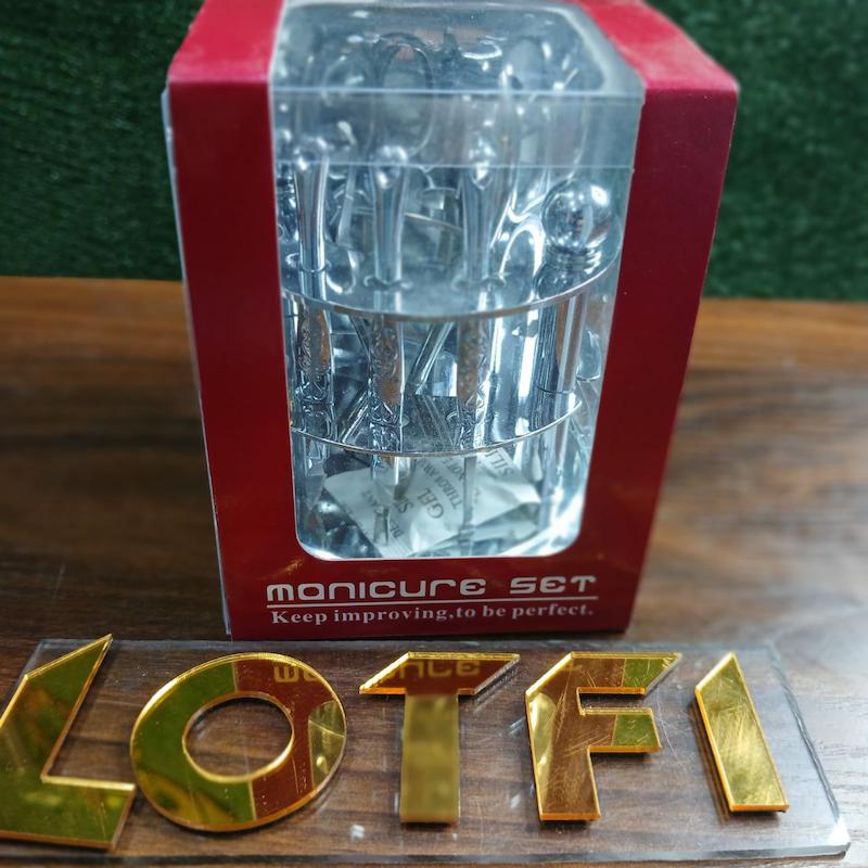 ست مانیکور پدیکور ریمی 9تکه (استیل)