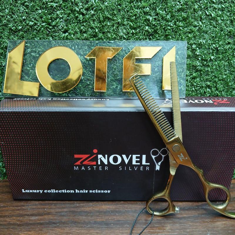 قیچی پیتاژ بدون شیار طلایی زینوول  