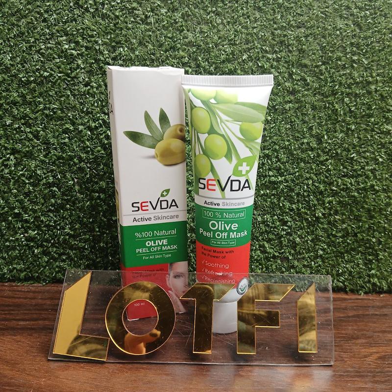 ماسک صورت سودا مدل زیتون حجم 100 میلی لیتر