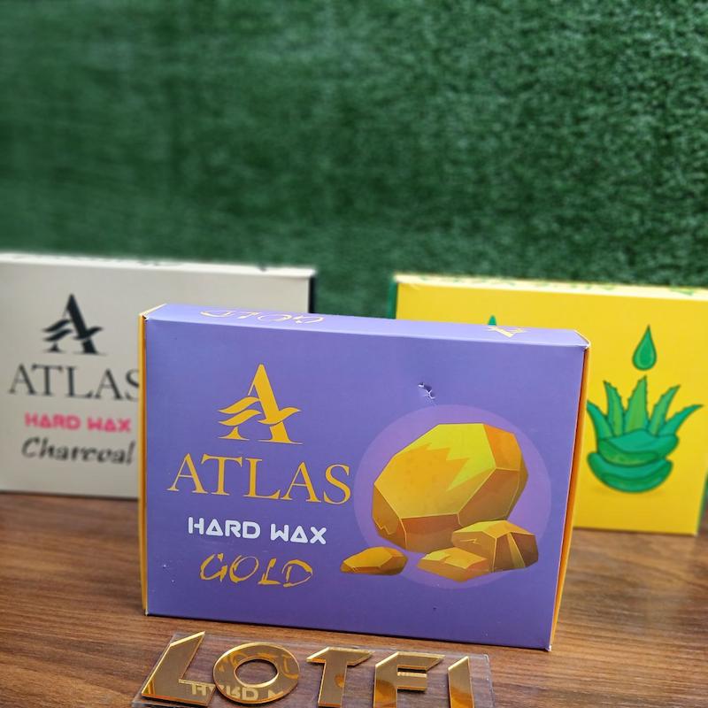 وکس ۱کیلویی قالبی اطلس (طلا-آلو ورا-زغال)