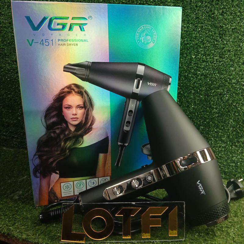 سشوار حرفه‌ای وی جی‌آر مدل V-451 VGR