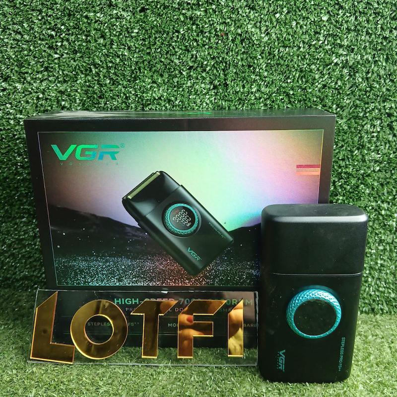 شیور وی جی آر مدل V-377 با تکنولوژی برش مستقیم و استیل ضد زنگ(قرمز و مشکی)