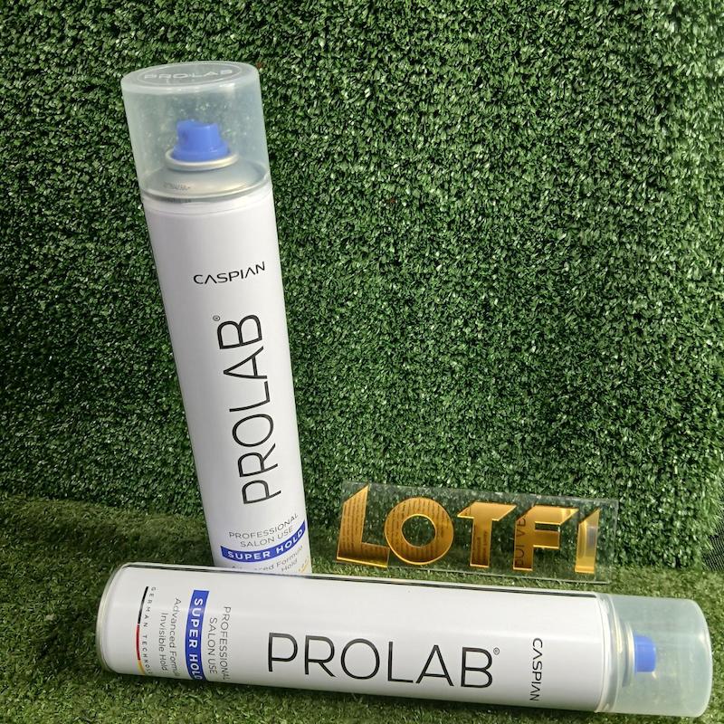  اسپري مو پرولب سوپر هولد super hold کاسپین تافت سفید 500 میل بزرگ قوی