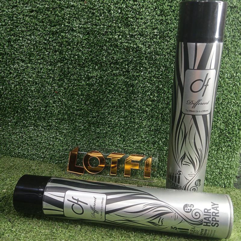 اسپری حالت دهنده مو دیفرنت مدل Super Strong حجم 500 میلی لیتر