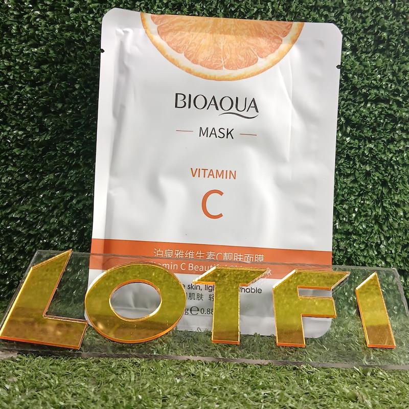 ماسک صورت ورقه ای آب رسان بیو آکوا پرتقال