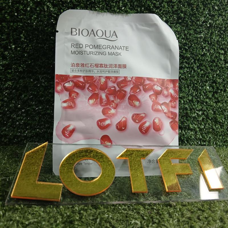 ماسک صورت ورقه ای آبرسان بیوآکوا انار 