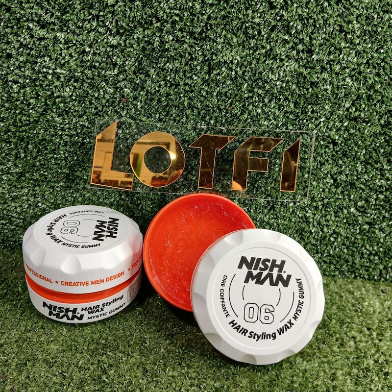واکس مو نیشمن سفید 06 مدل Nishman Hair Styling Wax MYSTIC GUMMY حجم 150 میل