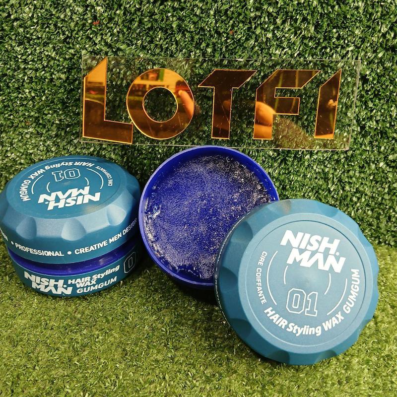 واکس مو نیشمن آبی 01 | Nishman Hair Styling Wax GUMGUM حجم 150 میل