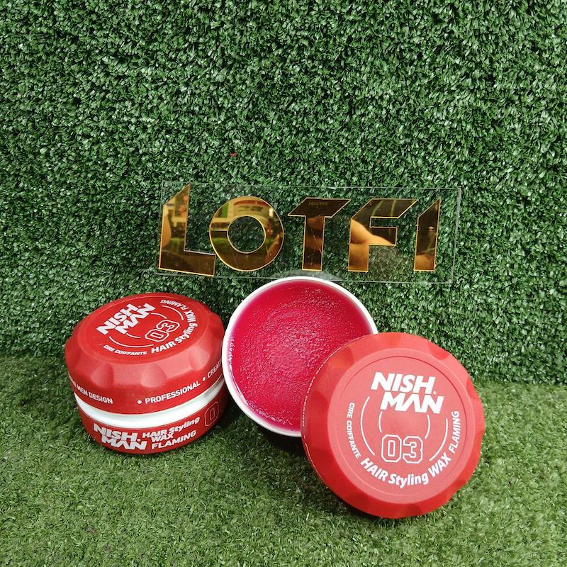 واکس مو حالت دهنده نیشمن (Nishman) مدل Flaming شماره 03 حجم 150 میلی لیتر