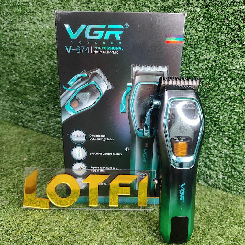 ماشین اصلاح حجم زن کلیپر وی جی ار مدل V-674