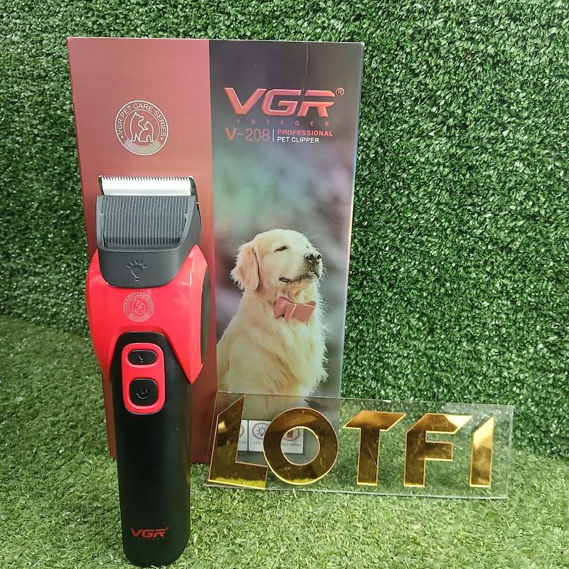 ماشین اصلاح موی حجم زن کلیپر حیوانات وی جی آر مدل V-208