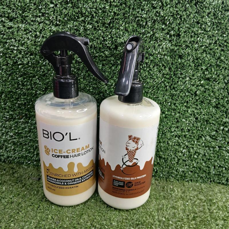 لوسیون مو بیول مدل Ice Cream  