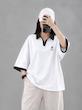 پولوشرت دورس پنبه آستین سه ربع