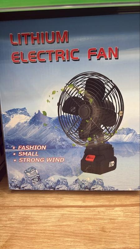 پنکه تمام فلزی شارژی Fan lithium 48V