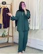 شومیز شلوار  دکمه ای