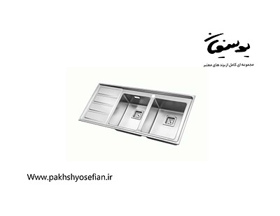 سینک استیل البرز 951 توکار