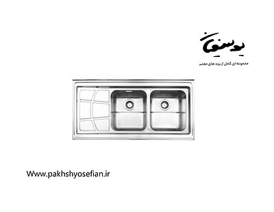 سینک استیل البرز 762 روکار