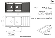 سینک توکار اخوان مدل 384