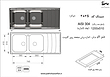سینک توکار اخوان مدل 384s