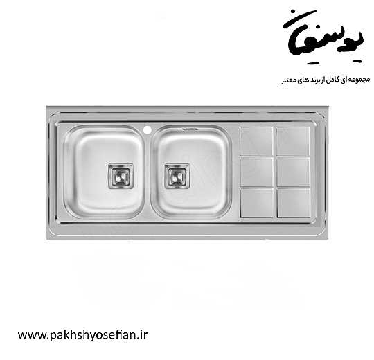 سینک روکار اخوان مدل 502s