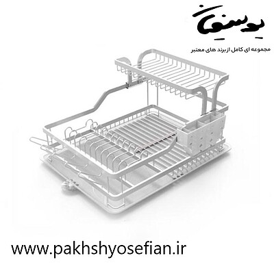 آبچکان رومیزی مدل 1.5 طبقه سفید