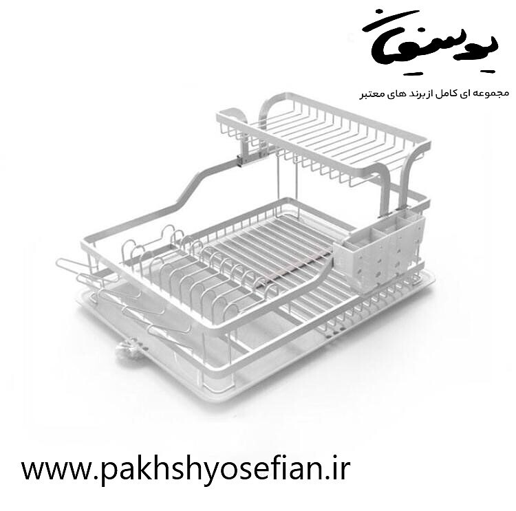 آبچکان رومیزی مدل 1.5 طبقه سفید