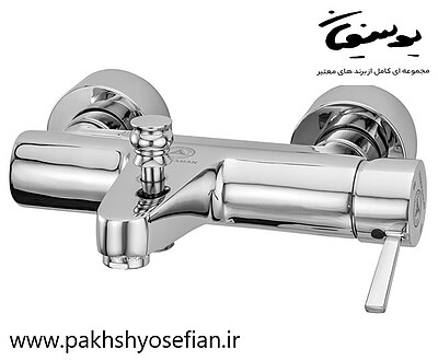 شیر حمام قهرمان مدل ارکیده کروم