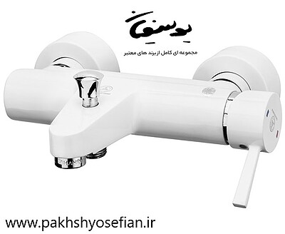 ست شیرآلات قهرمان مدل ارکیده سفید