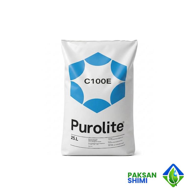 رزین کاتیونی Purolite C100E | رزین سختی گیر آب