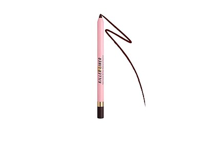 مداد چشم قهوه‌ای  ۳۶ ساعته کیلر توفیسد فول سایز با جعبه  رنگ ESPRESSO  Too Faced KILLER LINER 36 HOUR WATERPROOF  EYELINER ESPRESSO