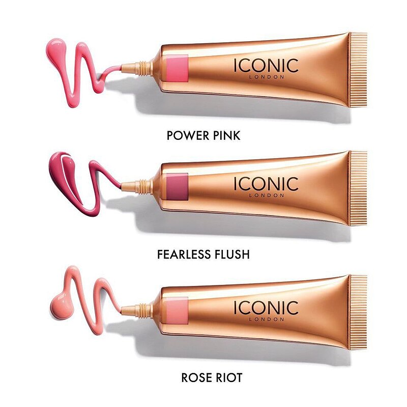 رژگونه مایع آیکونیک ICONIC sheer blush Rose Riot