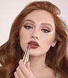 🌷رژ لب شارلوت تيلبري سايز دلوكس 1/5 گرمي رنگ سوپر مدل  Charlotte tilbury's ICONIC MINI LIP TRIO KIT SUPER MODEL 