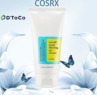 COSRX : Low PH Good Morning Gel Cleanser    ✨ شوینده ژلی با پی اچ پایین Good Morning کوزارکس