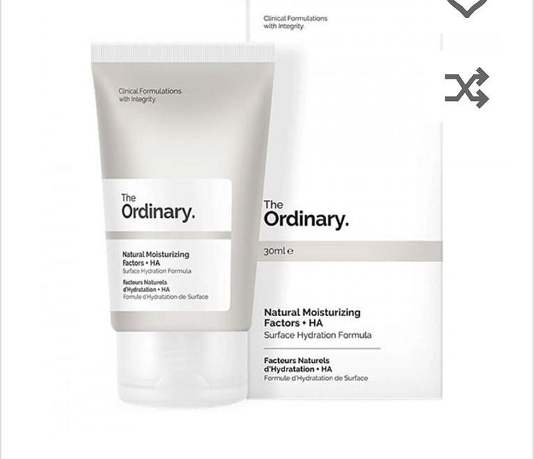 کرم آبرسان و مرطوب کننده اوردینری  The Ordinary  Natural Moisturizing Factors + HA