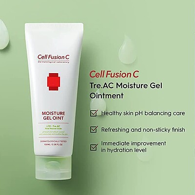 Cell Fusion C moisture gel oint ✨    🤍ژل کرم آبرسان و مرطوب کننده برند سل فیوژن