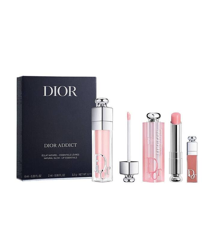 پک جذااااب دیور😍    پک لیپ گلاس و بالم لب ادیکت دیورdior addict makeup set