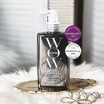 olor Wow Dream Coat Anti-Frizz Treatment Curly Hair      اسپری ضد وز کالر واو Dream Coat موهای فر