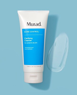 🌷 ژل شستشوی کنترل کننده جوش صورت موراد 135ml    Murad ACNE CONTROL Clarifying Cleanser