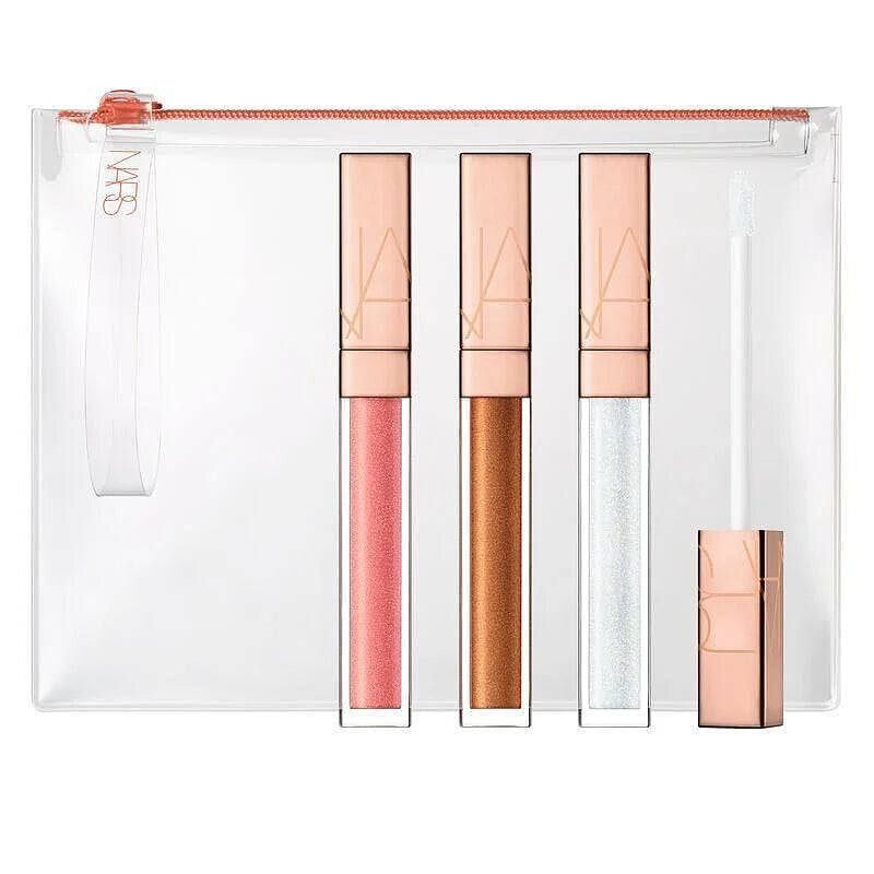 ست 3تایی لیپ گلس شاین نارس  NARS Afterglow Lip Shine Gloss set 5.5ML