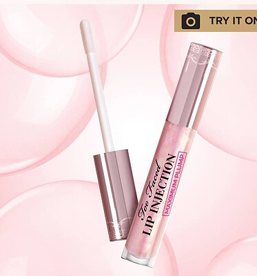 لیپ گلاس حجم دهنده توفیسد😍  Lip Injection Maximum Plump Extra Strength Lip Plumper Gloss