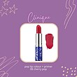 🌷رژ لب فول سایز کلینیک رنگ  CHERRY POP    CLINIQUE CHERRY POP LIPSTICK