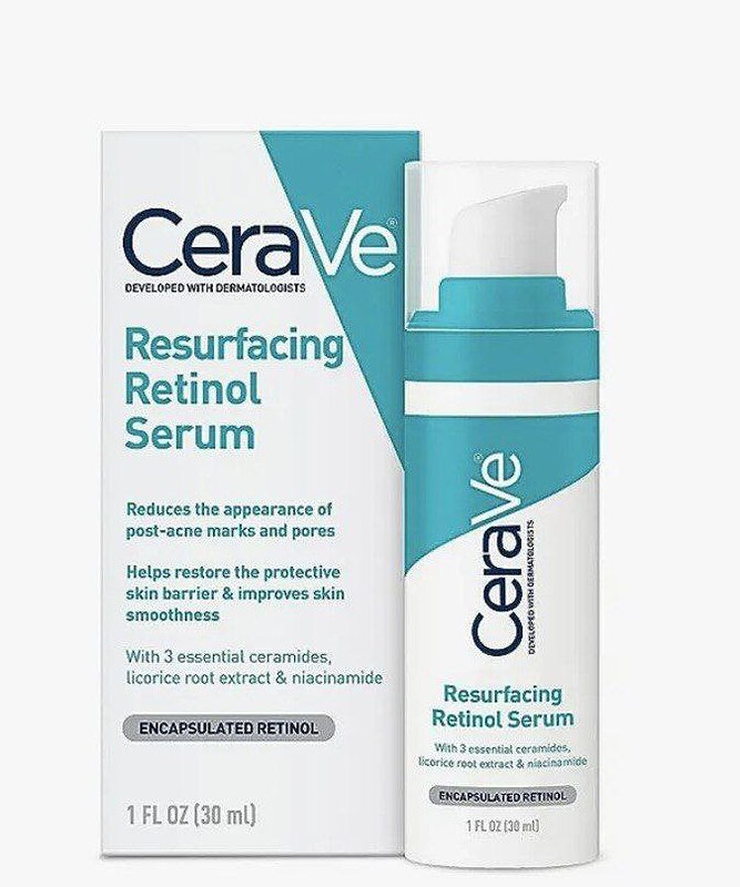 🎀سرم رتینول بازسازی و ترمیم کننده پوست سراوی    Cerave Resurfacing Retinol Serum