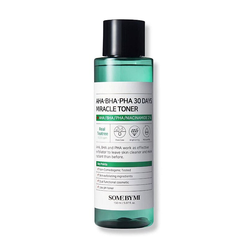 SOME BY MI : AHA-BHA-PHA 30 Days Miracle Toner    🍃 تونر AHA-BHA-PHA 30 Days میراکل سام بای می