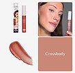 لیپ گلاس فول سایز دبالم رنگ CROSSBODY حجم 7ml با جعبه