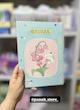 دفتر مشق 60 برگ مجلد پیتیکو سری flower  طرح خرگوش ـ آبی رنگ کد ۰۳