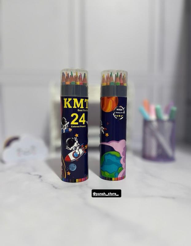 مدادرنگی ۲۴ رنگ برند با کیفیت kmt کی ام تی 