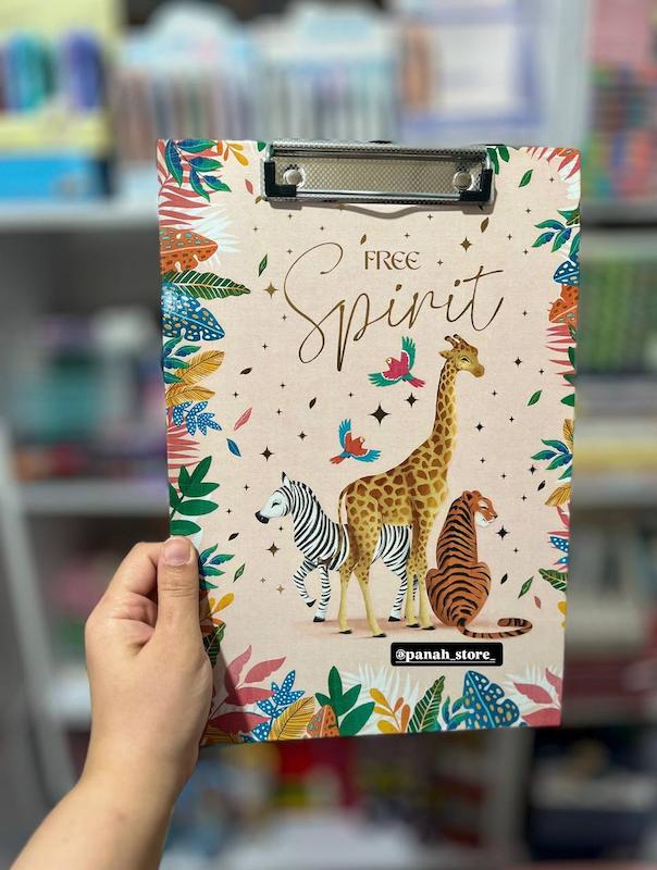تخته شاسی حیوانات 🐅🦒🦓 سایز A4 
