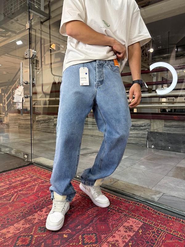 شلوار جین نیم بگ