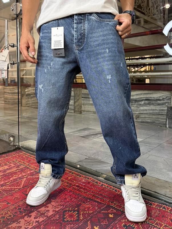 شلوار جین نیم بگ